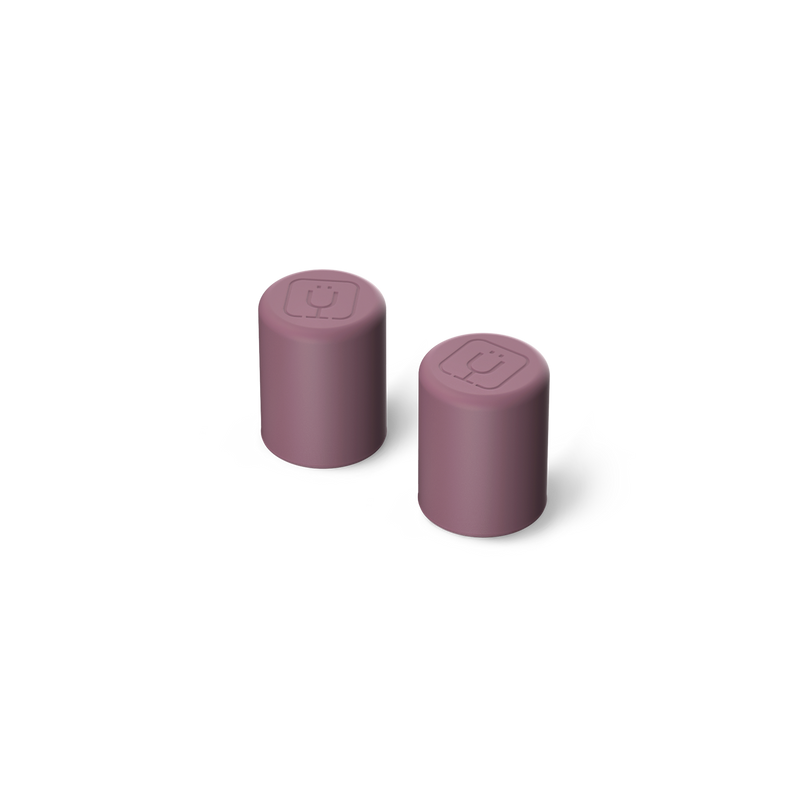 Magnetic Straw Cover | Rose Taupe | 2-Pack - Essential Daily Swap
